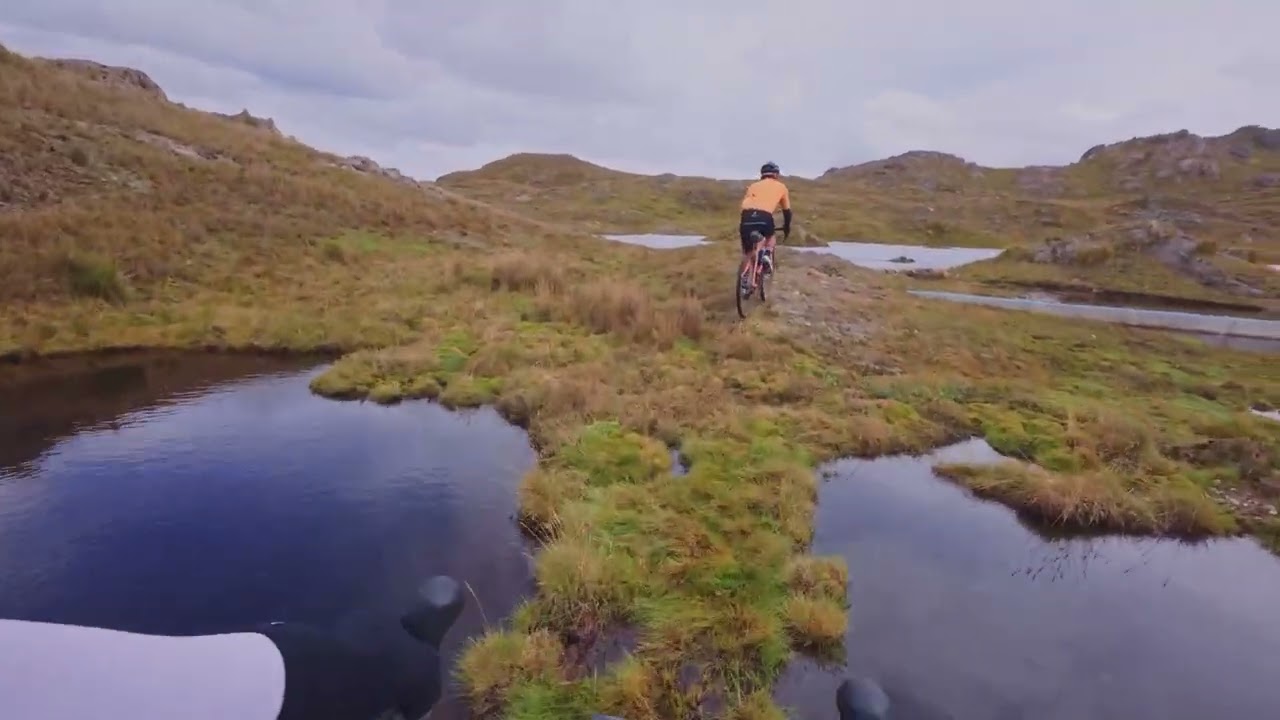 POV Bajada en Gravel, nos quedamos sin camino | Laguna Patito - La punta