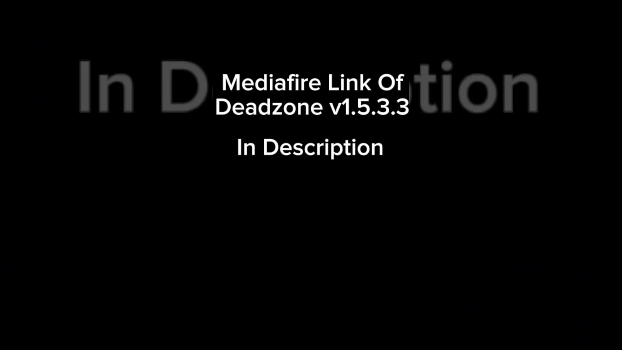 Free Mediafire Download Deadzone Addon v1.5.3.3 #mcpe #addonmcpe
