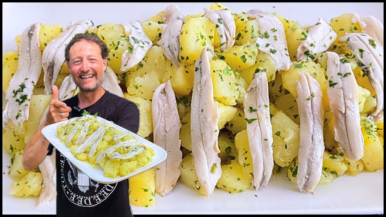 PATATAS ALIÑADAS Receta Fresquita con pocos Ingredientes - GUILLE RODRIGUEZ
