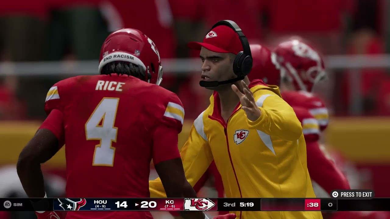 2026: Week 15 - Texans vs. Chiefs 2nd Half