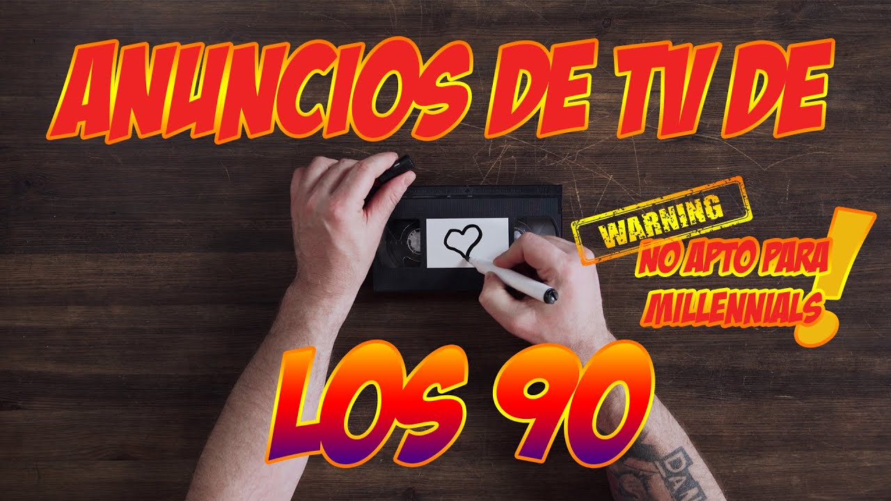 Anuncios de los 90, ¿los recuerdas todos? Si eres boomer o de la Generación X, sí | Memorias del VHS