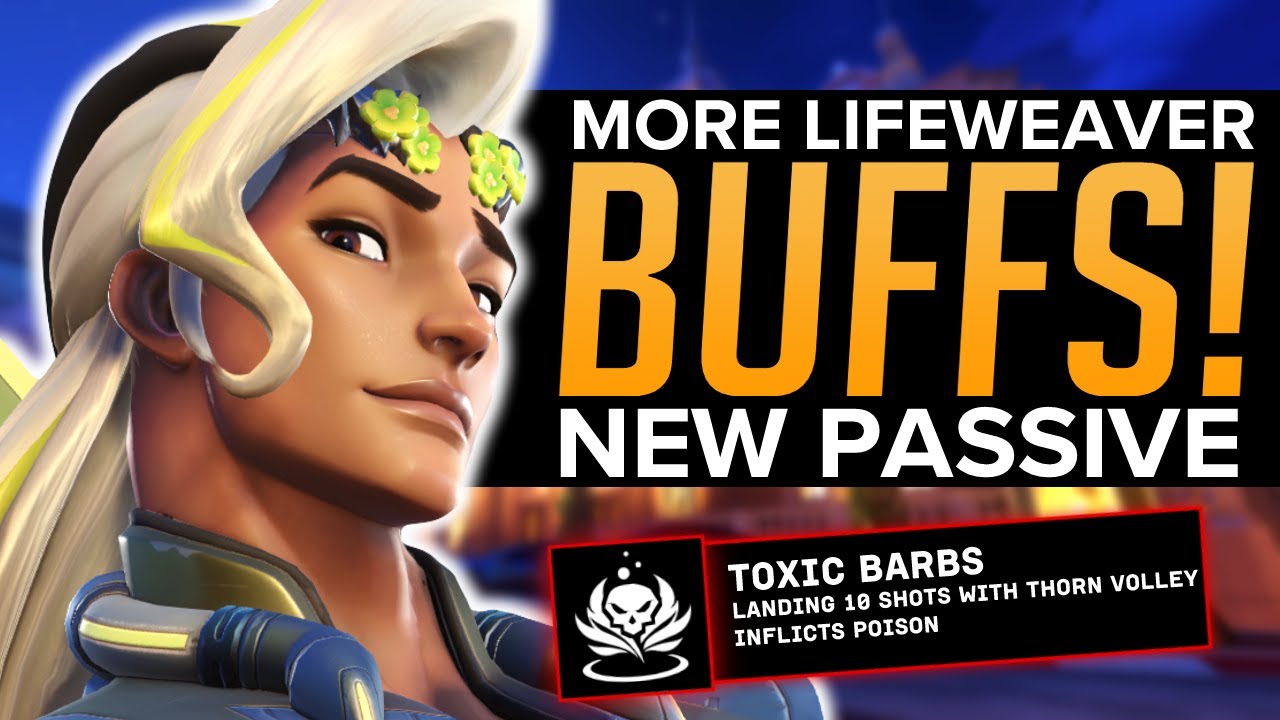 MORE Lifeweaver BUFFS! - NEW Passive & Utility! (Overwatch 2)