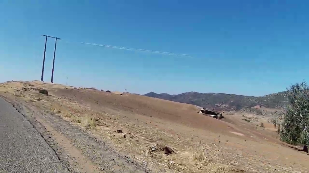 La route entre Meknès et Beni Mellal 