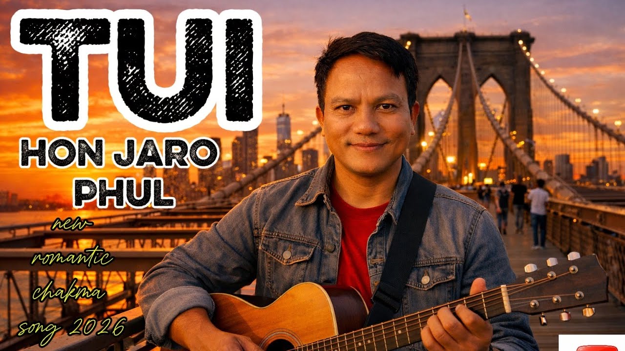 Tui Hon Jaro Phul 🌸 | Romantic Chakma Song | Love Vibes