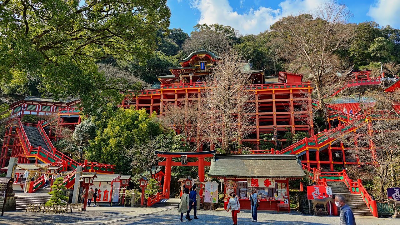 Live Japan Walk - Exploring Kashima Historical District and Yutoku Inari Shrine - 佐賀県鹿島市散歩 - 祐徳稲荷神社