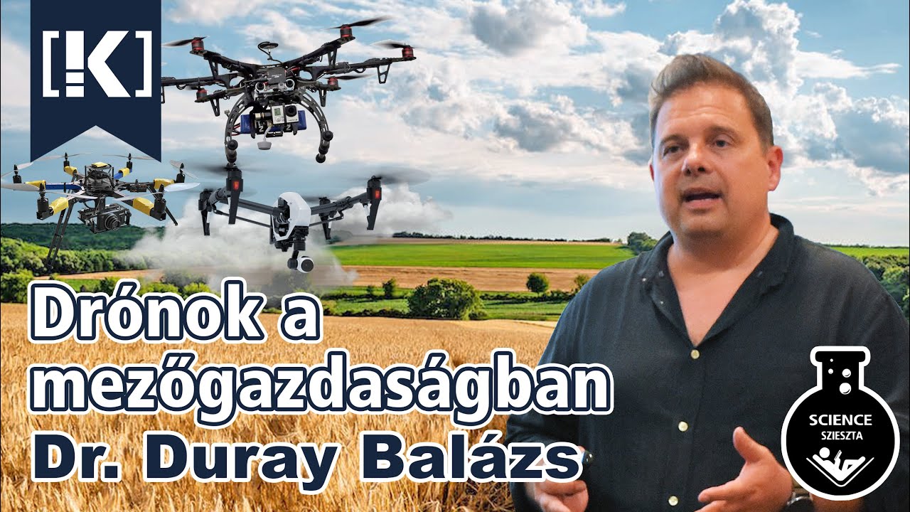 🌱👩&zwj;🌾 DR&Oacute;NOK a mezőgazdas&aacute;gban 👨&zwj;🌾🌾 Dr. Duray Bal&aacute;zs 🔎 SCIENCE Szieszta #előad&aacute;s #dr&oacute;n #mezőgazdas&aacute;g