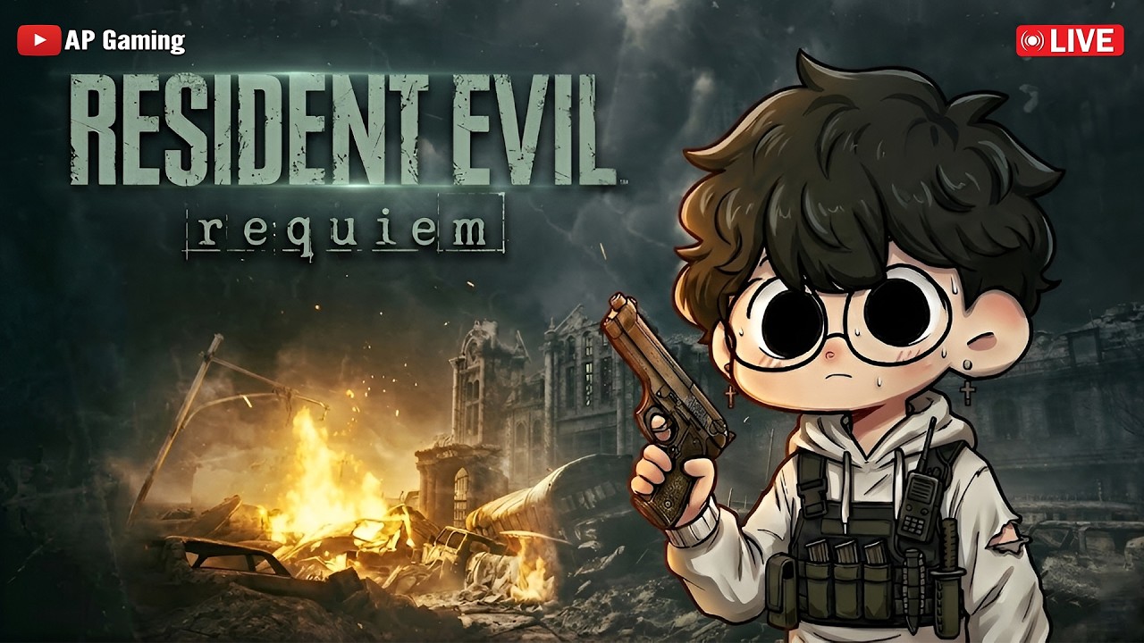Raccon City Here I come 😏 Ending RE9 With Leon Daddy 💦  || 🔴Resident Evil Requiem Live India
