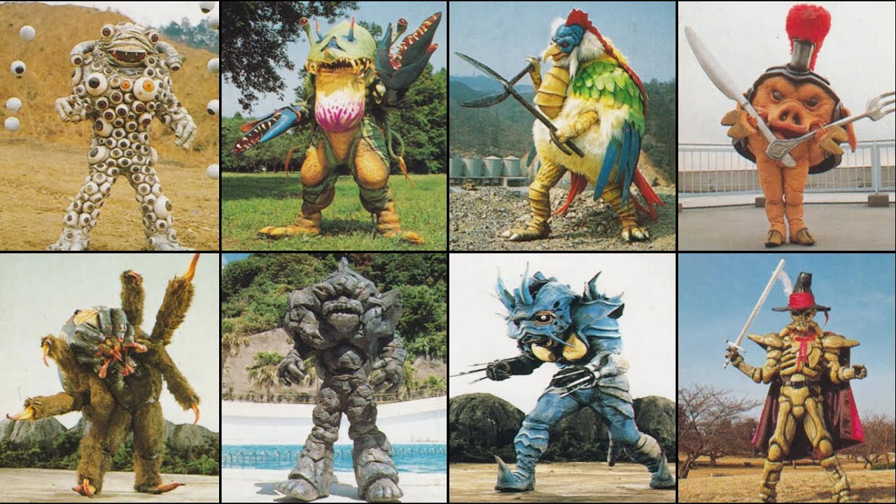 All Zyuranger Monsters/Villains