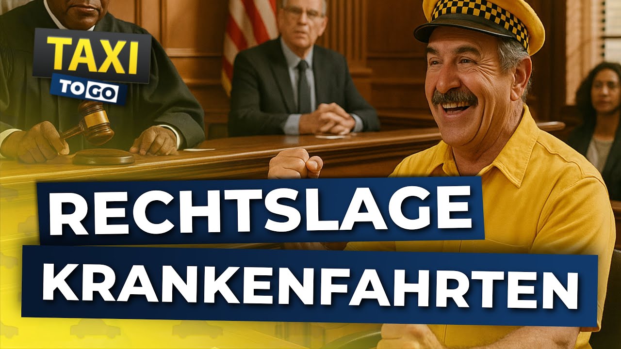 Rechtslage bei Taxi Krankenfahrten: Fachanwalt Dr. Unger im Interview (Teil 1)