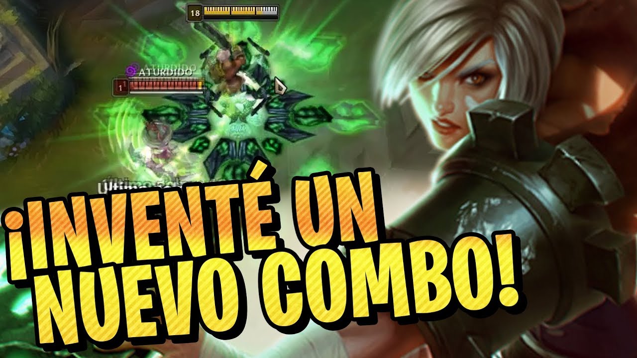 ¡HE INVENTADO UN NUEVO COMBO CON RIVEN! • GUIA COMBOS AVANZADOS RIVEN