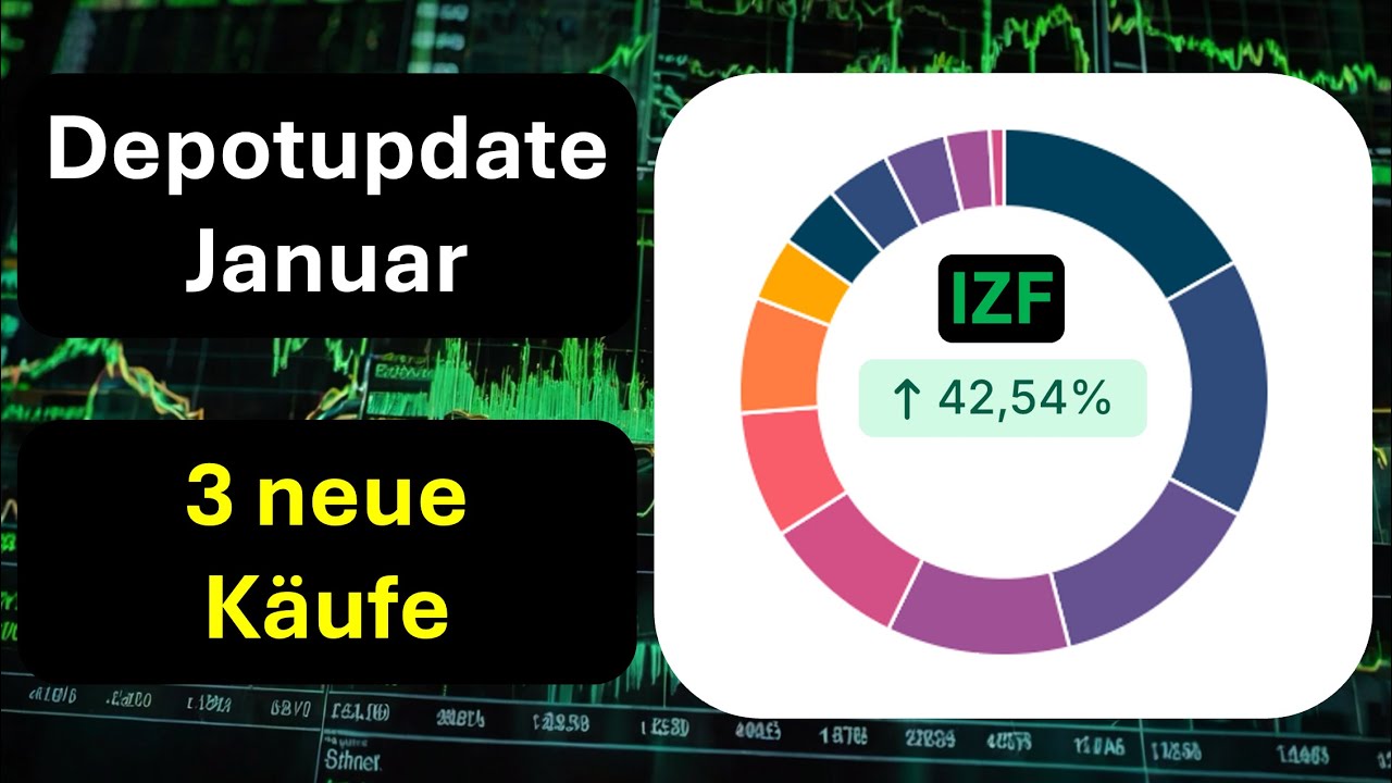 3 neue K&auml;ufe | Depotupdate Januar