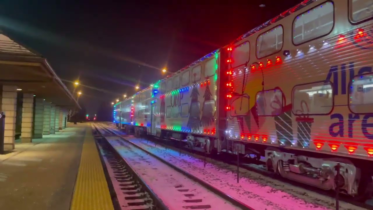 Metx 149 with the holiday train at Barrington on 1/21/2026