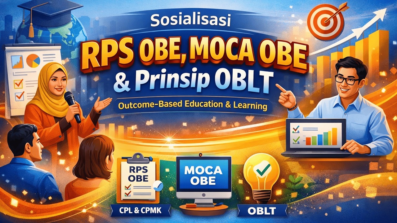 Sosialisasi RPS OBE, MOCA OBE, dan Prinsip OBLT  #campus #university  #kurikulum #pembelajaran
