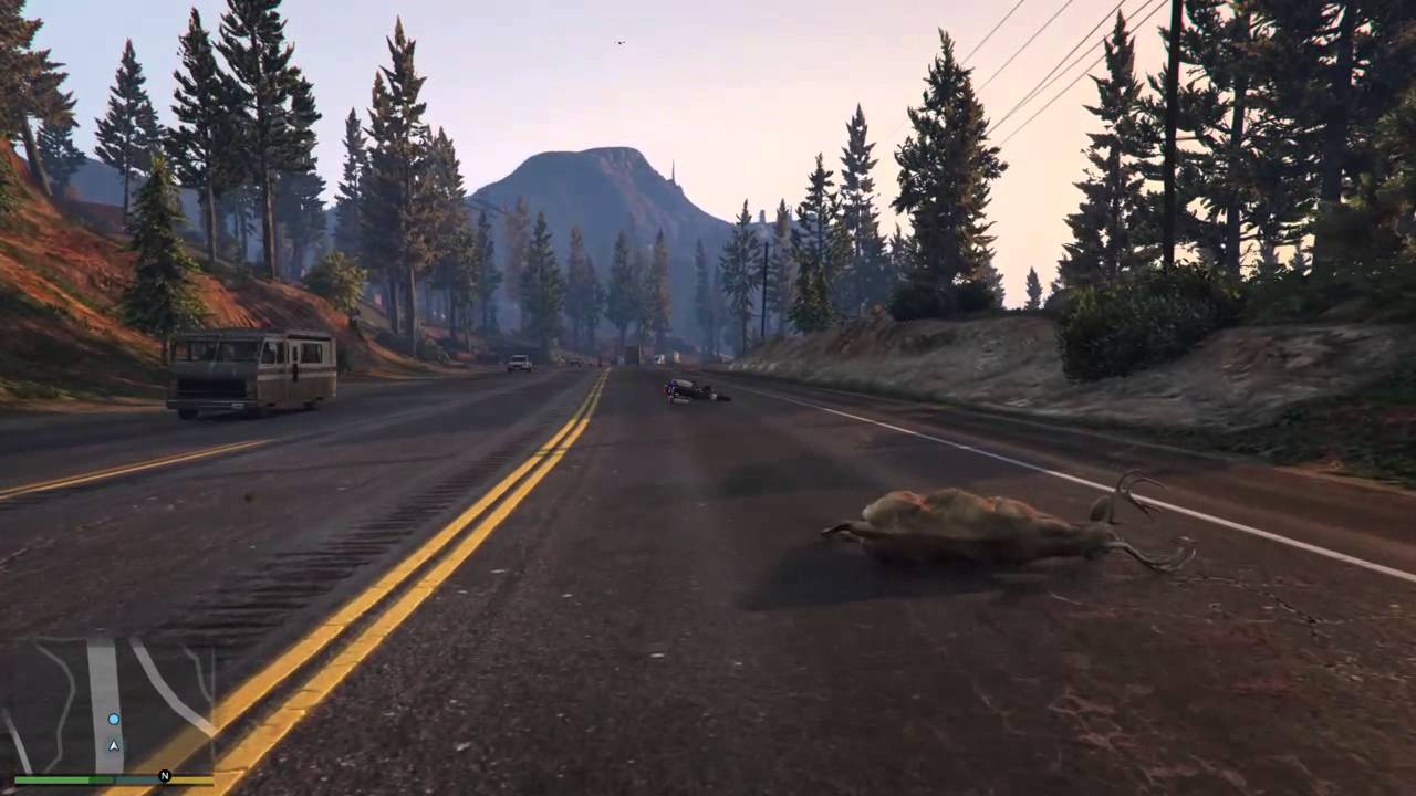Screw deer - GTA V Fail