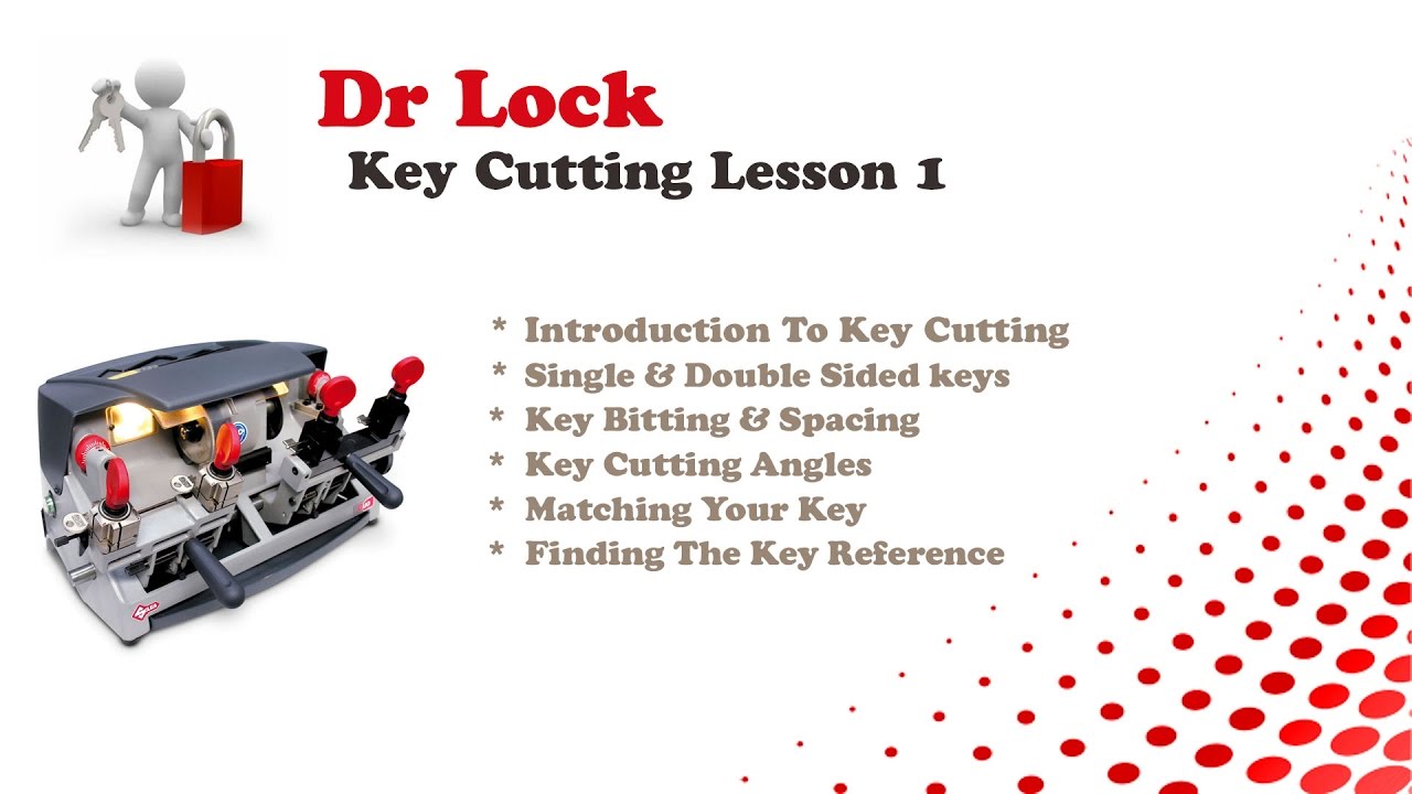 Key Cutting & Key Duplicating Lesson 1