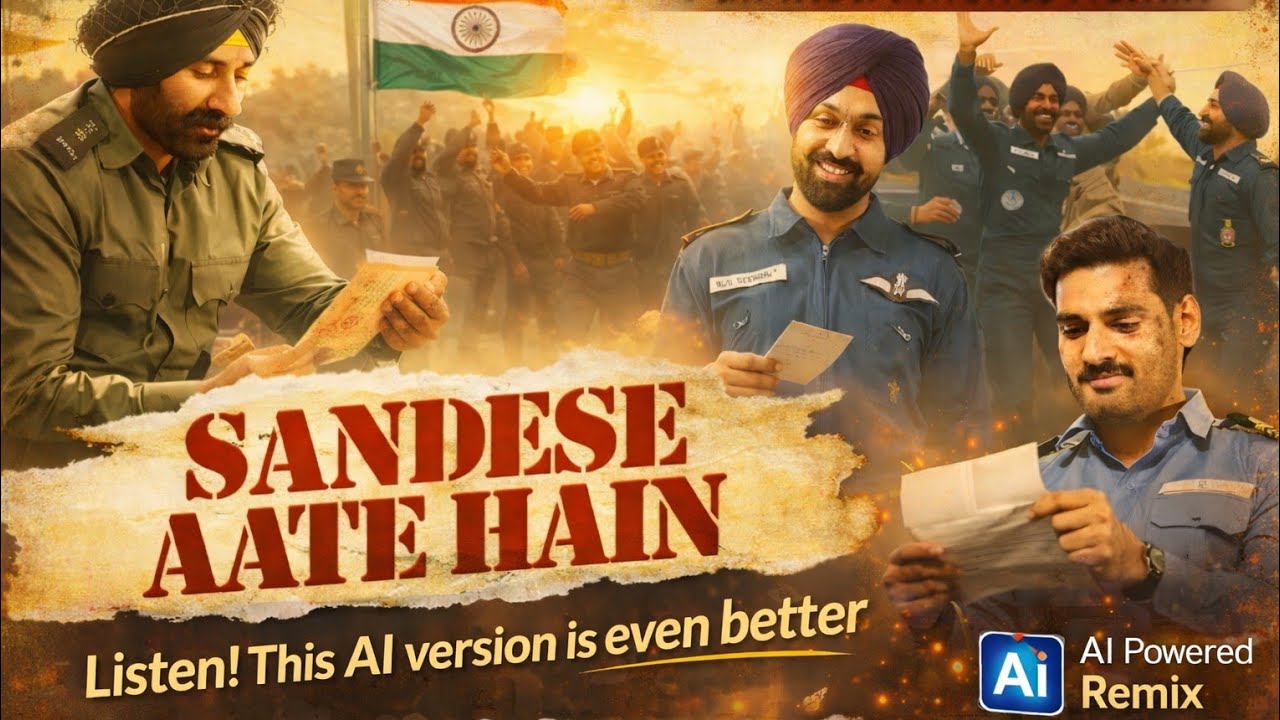 BORDER 2: Ghar Kab Aaoge | Sunny Deol | Anu,Mithoon, Sonu, Roop, Arijit, Vishal, Diljit, Javed,Manoj