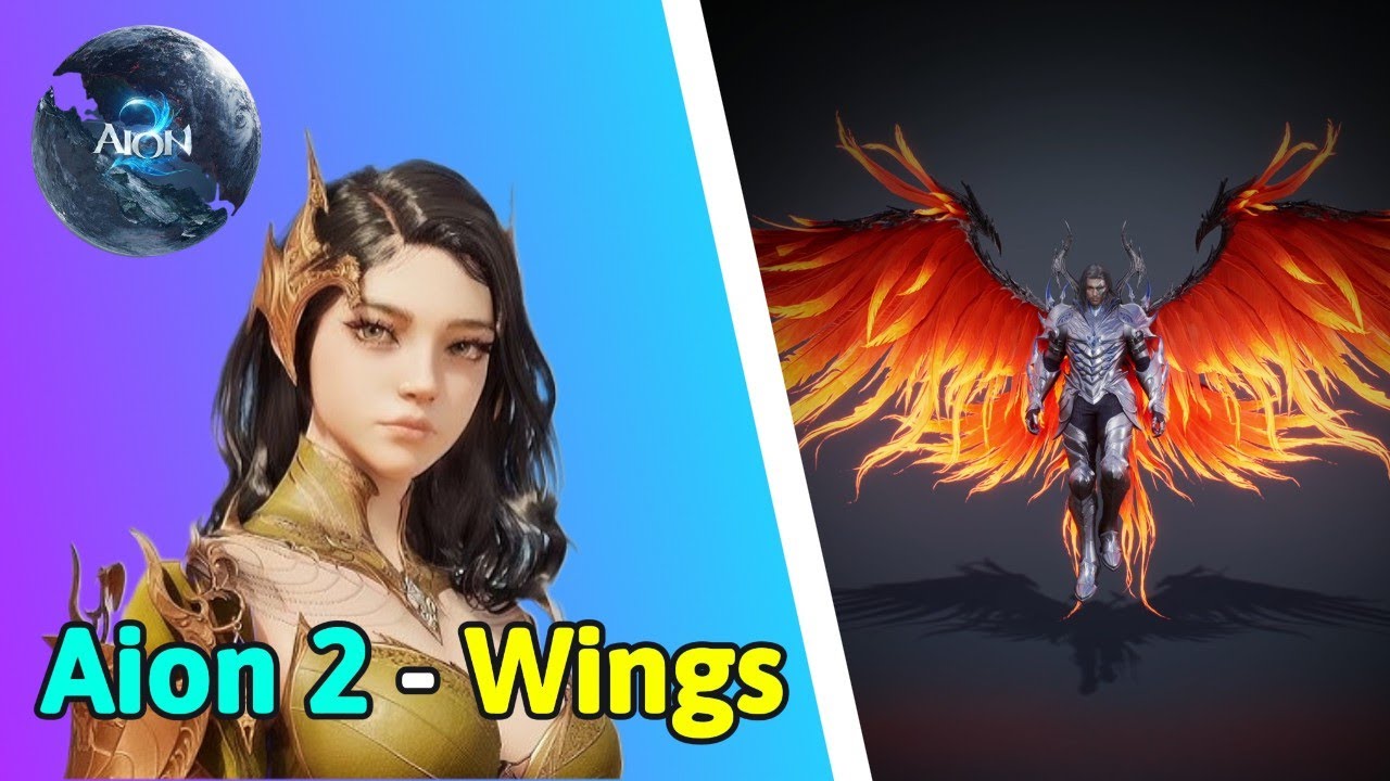 Aion 2 &ndash; All Wing Skins Showcase 2025