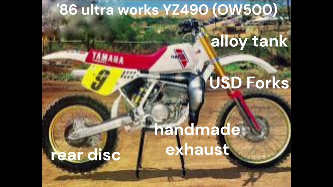 500 MXGP history: Persson on works YZ490. INSANE ride! Vimmerby. '86