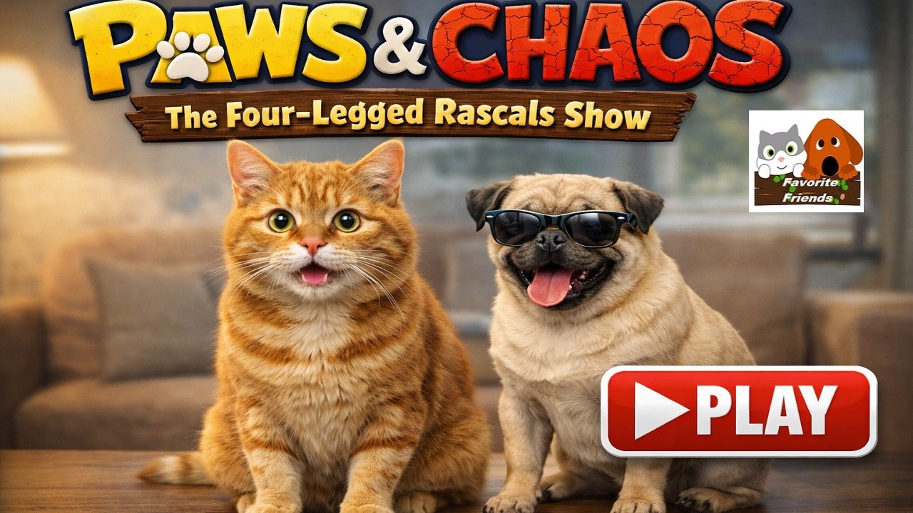 Paws & Chaos: The Four-Legged Rascals Show