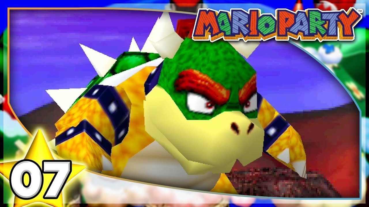 Mario Party Walkthrough HD - 7 Bowser's Magma Mountain