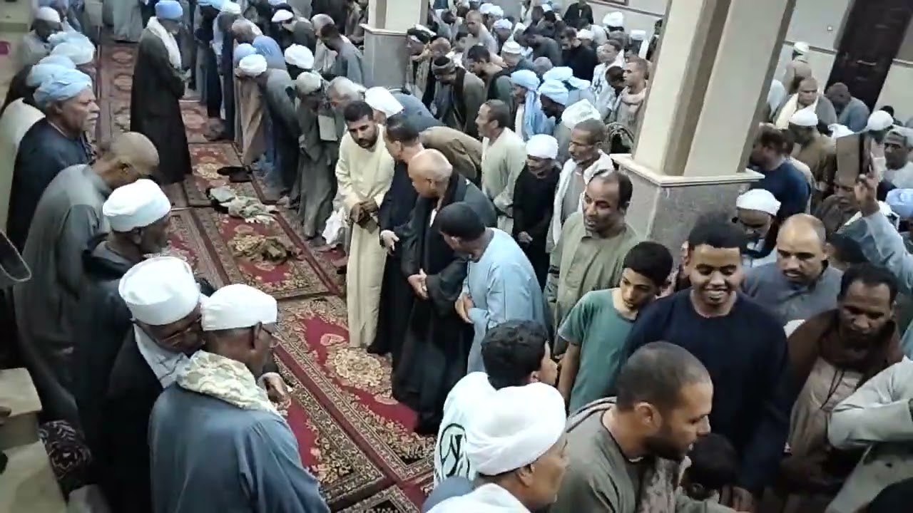 مجلس الشيخ الطيب بالاشراف ليله مولد النبي منصور الباشا