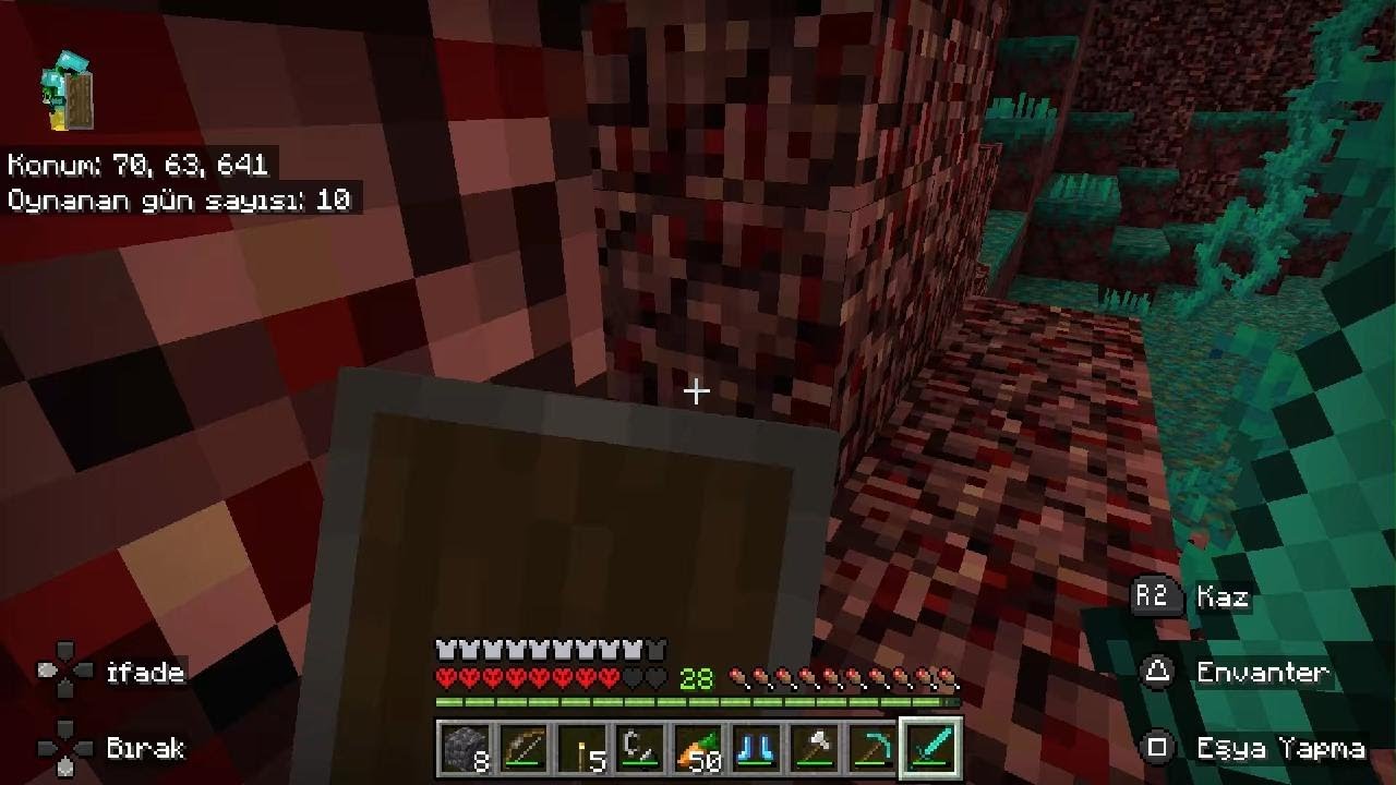 Minecraft hadcore bölüm 2 (1.kısım)