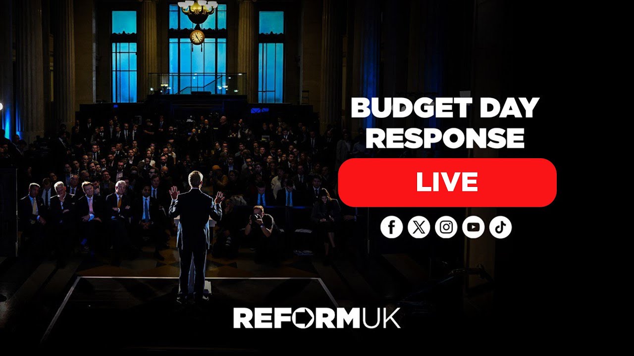 Nigel Farage and Zia Yusuf respond to Labour’s disastrous budget LIVE from Whitehall. 👇