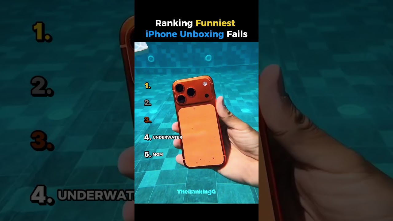 Ranking Funniest iPhone Unboxing Fails 😭