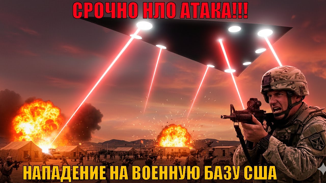 ШОК! НЛО над Зоной 51? Секретный объект США под прицелом пришельцев! 🛸😱
