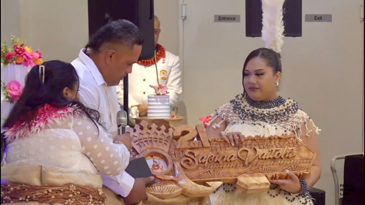 Sapina Vaitohi 21st Birthday Kava Ceremony & Thanksgiving Celebration