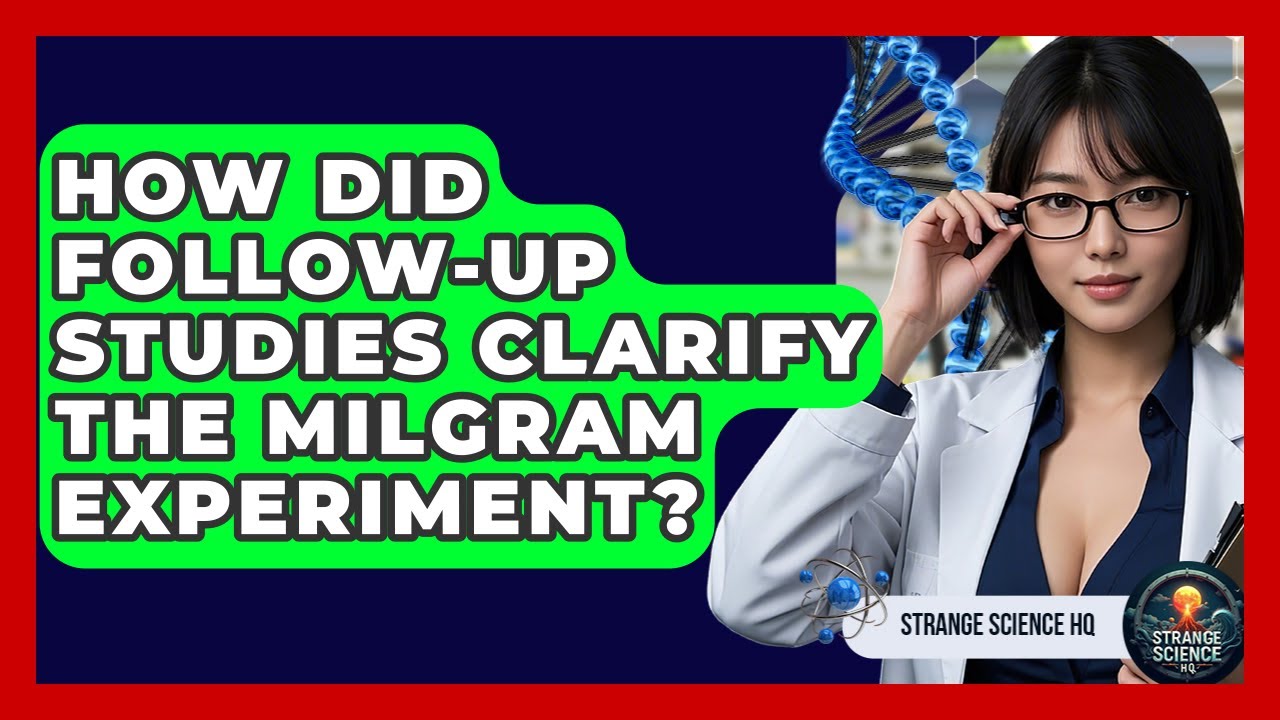 How Did Follow-up Studies Clarify The Milgram Experiment? - Strange Science HQ