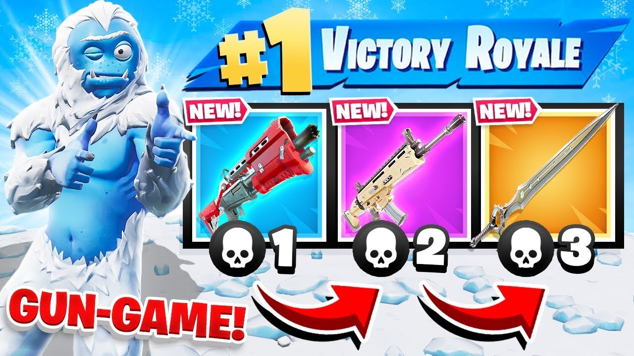 SWORD *Gun GAME!* *NEW* Game Mode in Fortnite