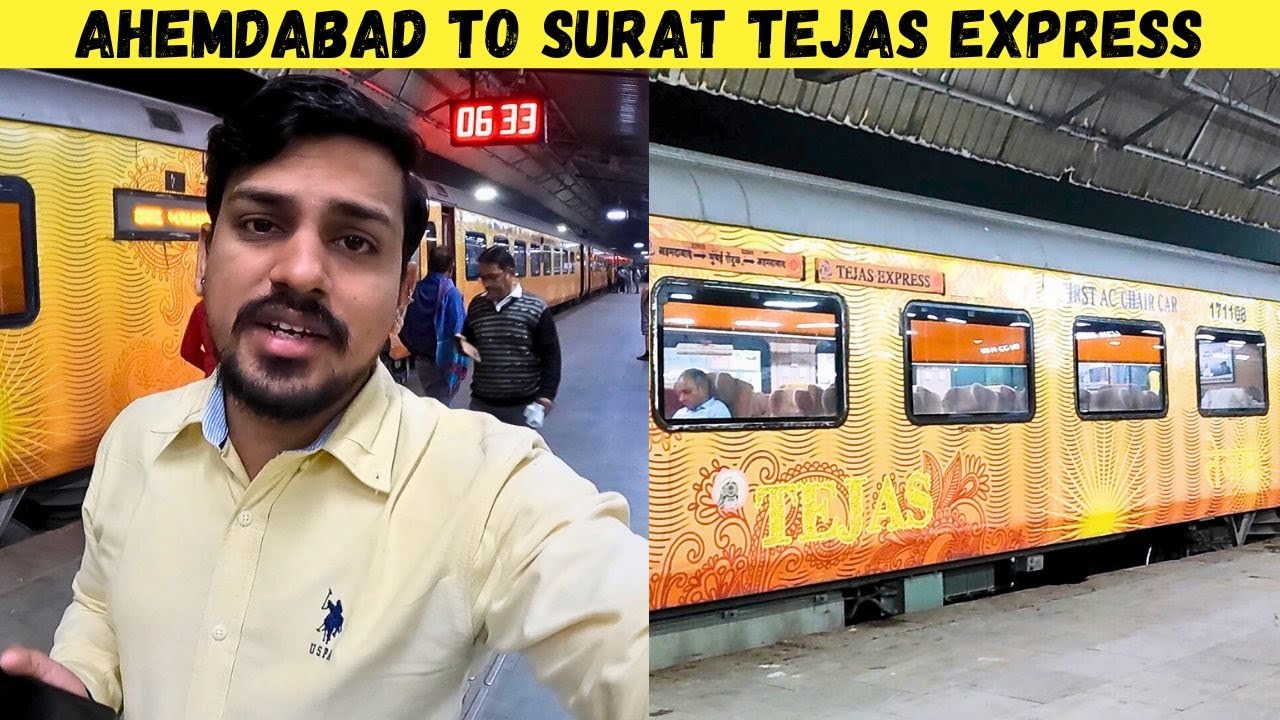 Luxurious Train From Ahmedabad To Mumbai | 82902 IRCTC Tejas Express | Indian Railway | bbr Vloggs