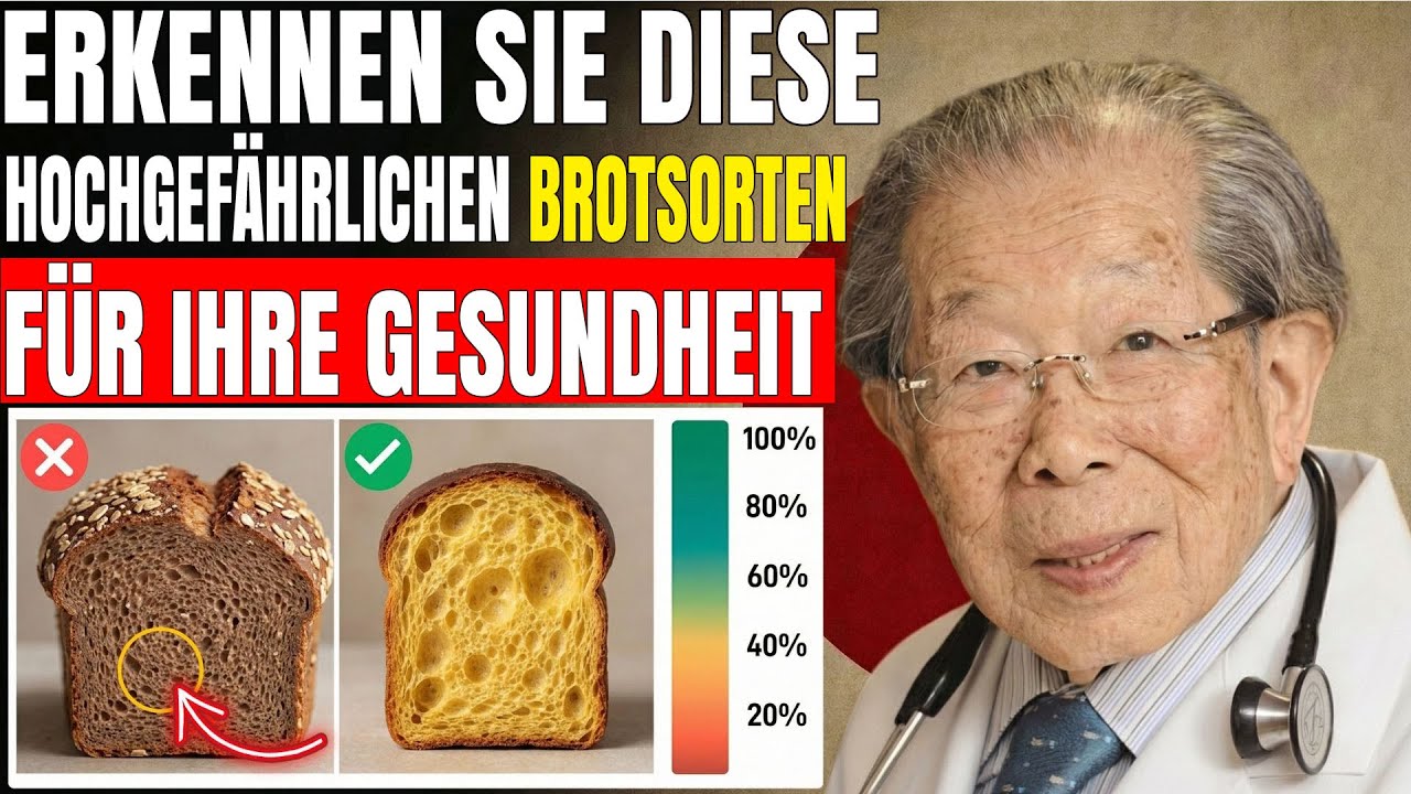 Der älteste Arzt Japans warnt: Diese 4 Brotsorten schaden Ihrer Gesundheit ab 60