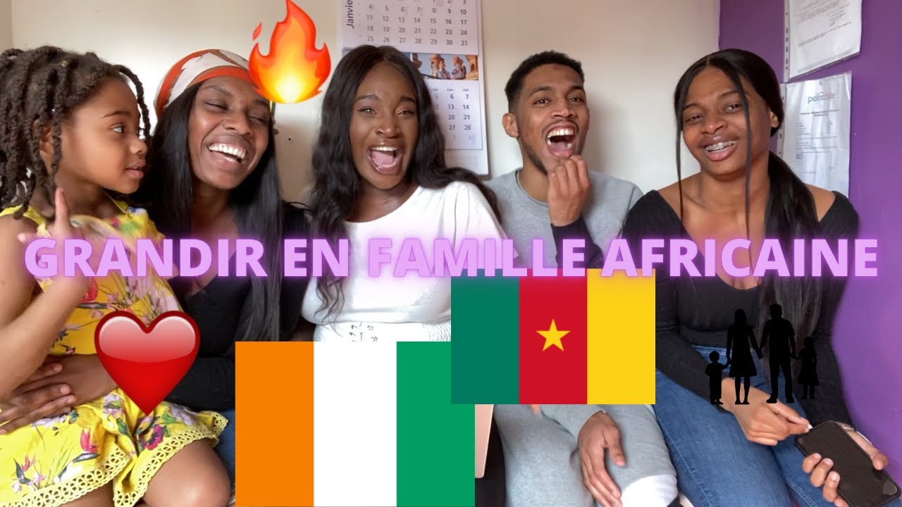 GRANDIR EN FAMILLE AFRICAINE (MISE A JOUR)!