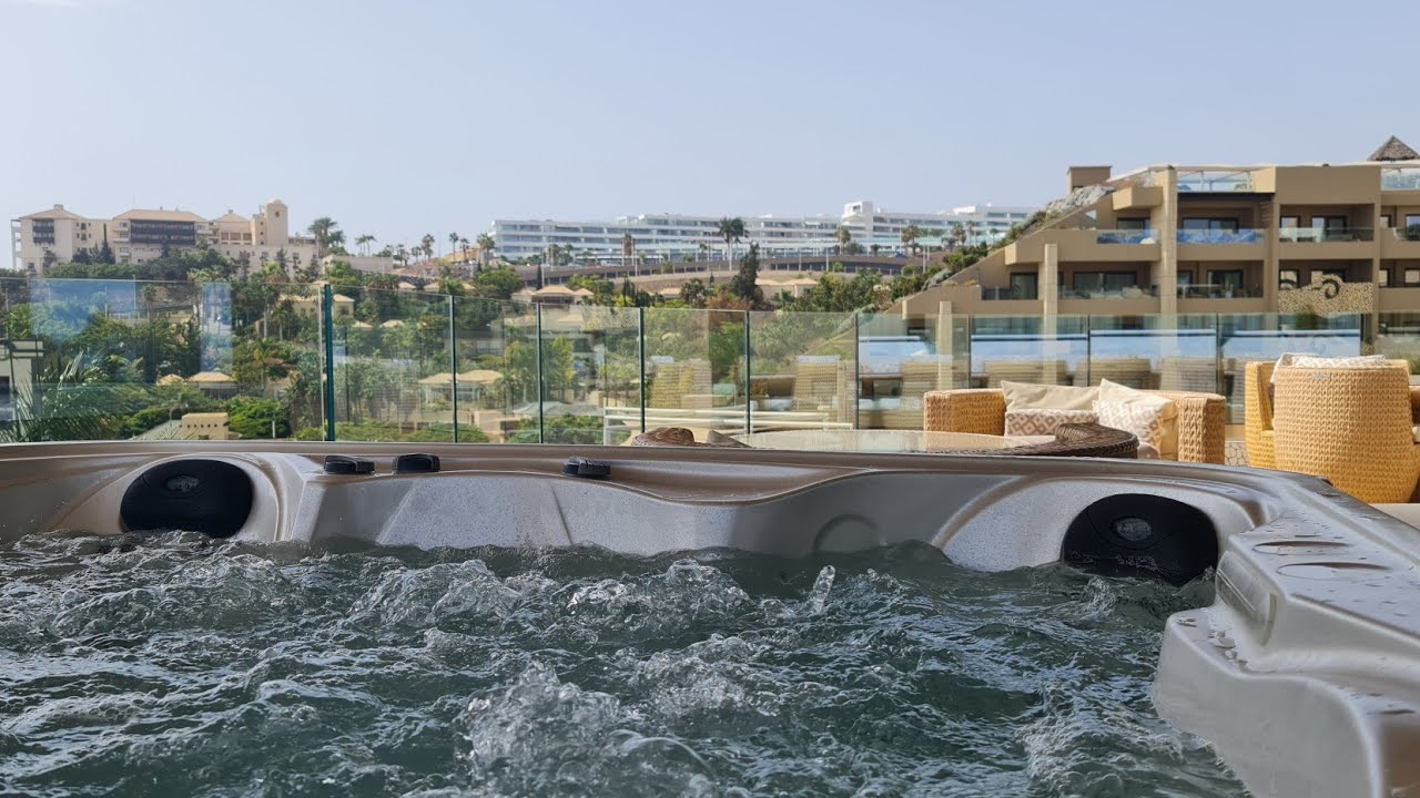 GF Victoria, Harmony Suite balcony and lounge area - 3rd August 2022, Costa Adeje, Tenerife
