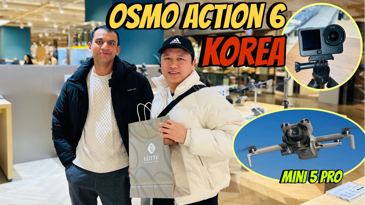 DJI Osmo Action 6 ll Buying ,Unboxing and First Lookll #EPSKoreaLife ll Bishal Magar.