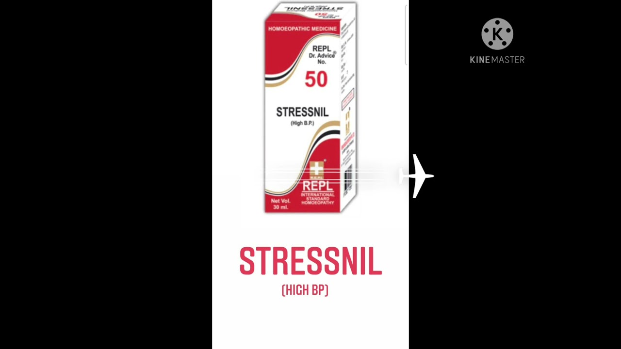 STRESSNIL - MANAGE YOUR BLOOD PRESSURE AND LIVE STRESS FREE (HOMOEOPATHIC MEDICINE)