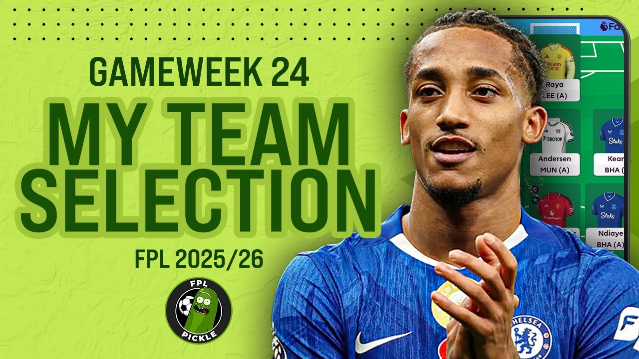 MY FPL GW24 TEAM SELECTION 📢 | BRUNO CAPTAIN!!! 🚨  | Fantasy Premier League 2025/26