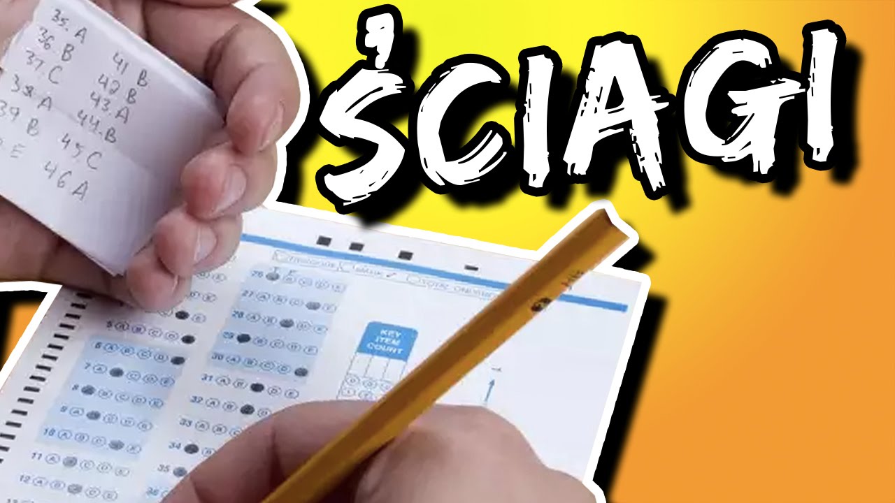 6 sposobów na ŚCIĄGANIE w szkole - HASZTAGI