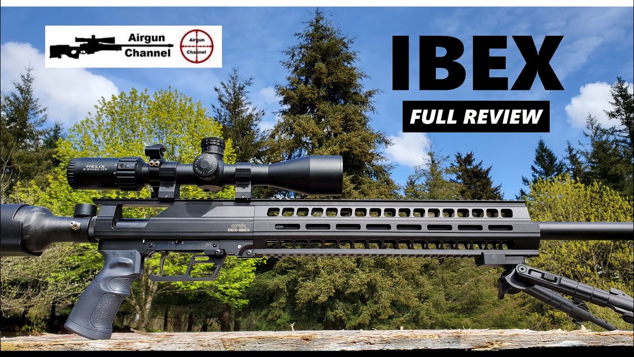 Evanix Rex IBEX Sniper PCP Air Rifle (Full Review) + Accuracy Test .25 Caliber
