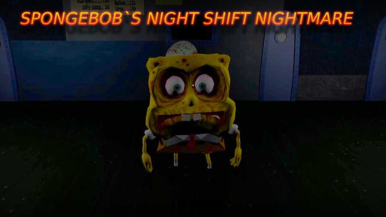 SpongeBob’s Night Shift at the Krusty Krab (3AM Horror)