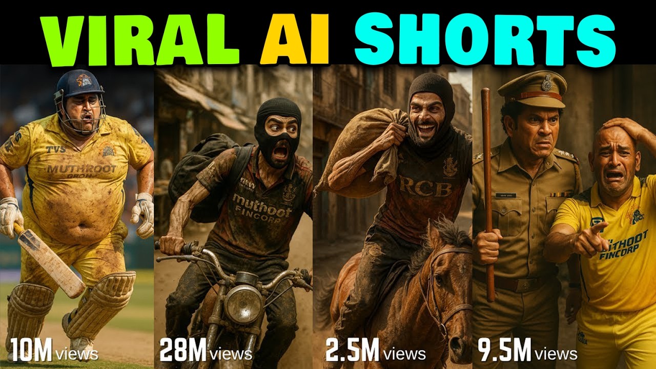 How I Make Viral Ai Shorts In 2025 | Make Unlimited Messi Ronaldo AI Shorts like ‪@crvkofficial