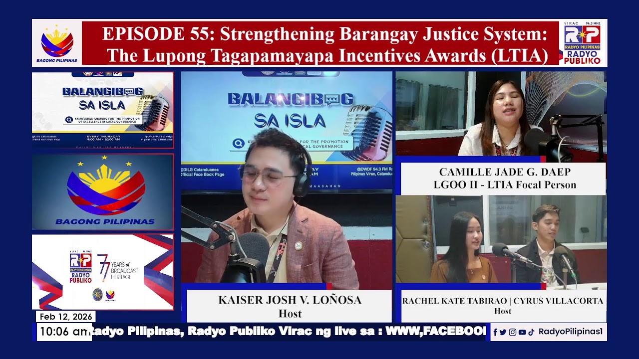 DILG BALANGIBOG SA ISLA |February 12, 2026