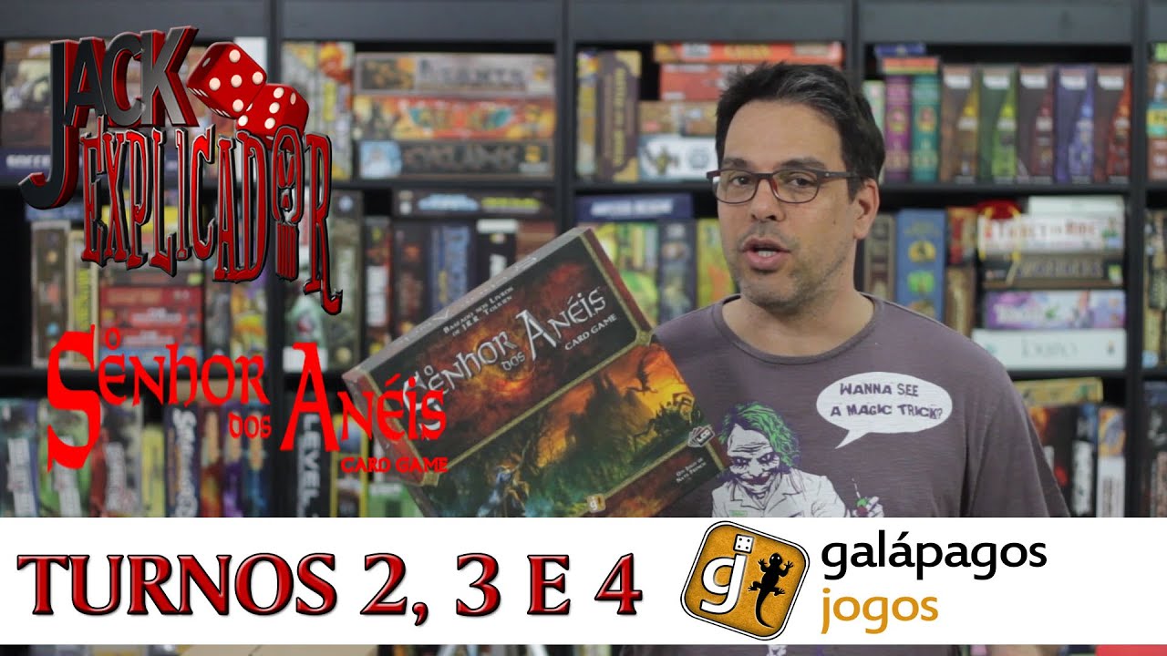 Jack Explicador - O Senhor dos Anéis Card Game - Turnos 02, 03 e 04
