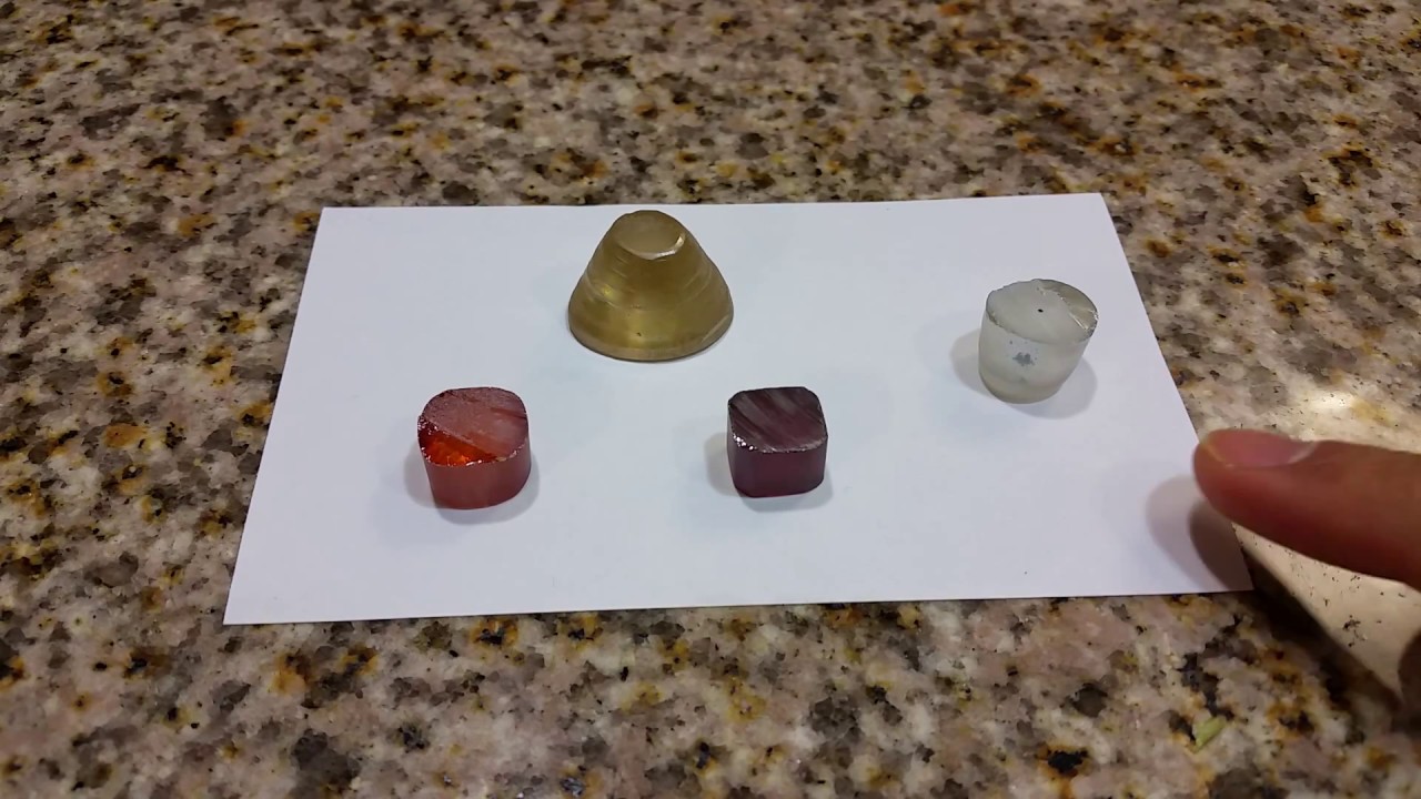 FACETING 101 - Lesson 251   synthetic rutile