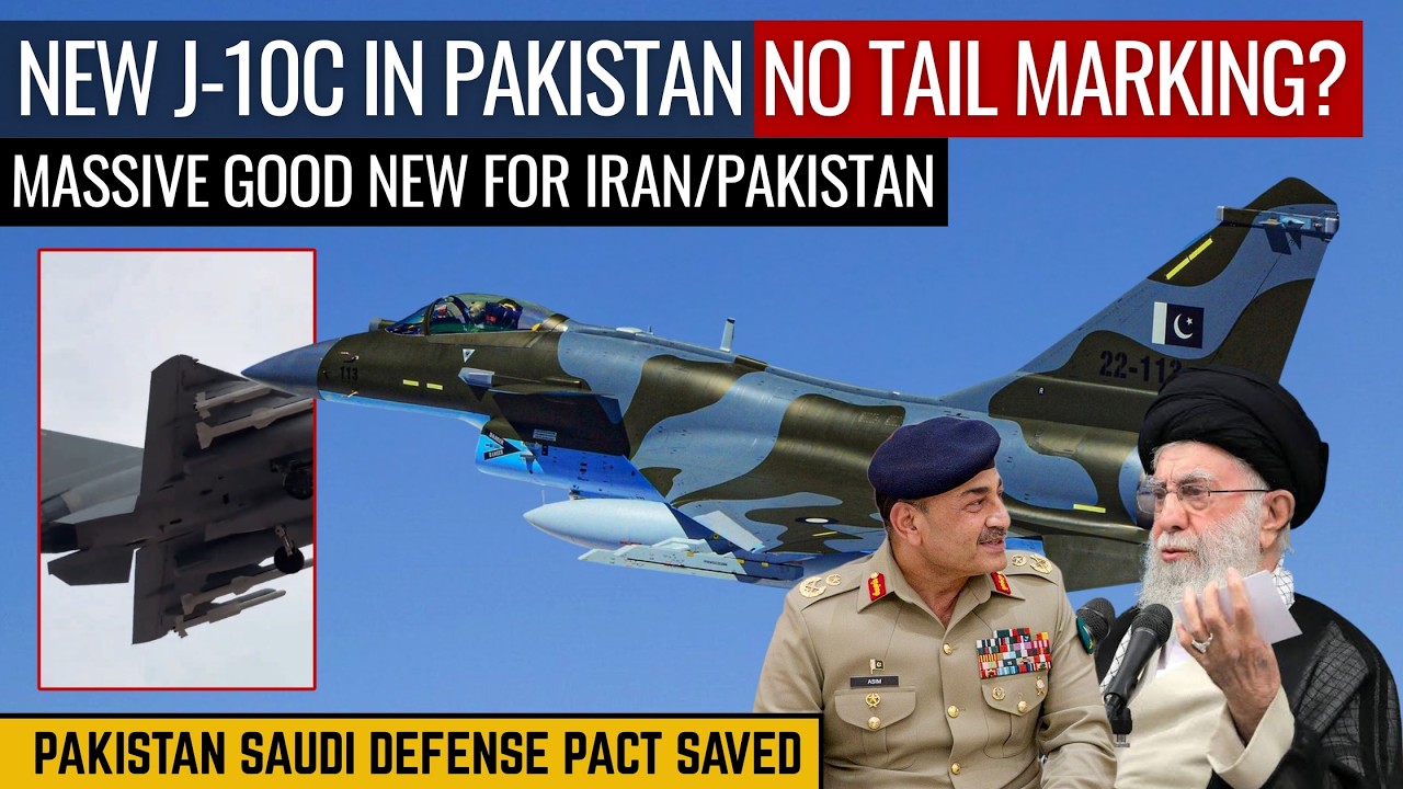 New J-10C in Pakistan No Tail Markings? | Massive Good News For Iran/Pakistan | Defence Outpost