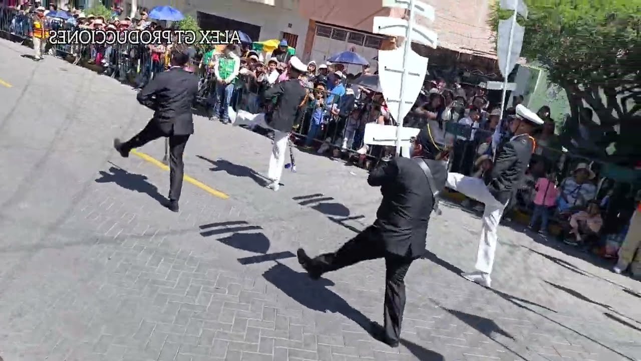 Desfile Por el Aniversario Cerro Colorado Colegio Emblemático Honorio Delgado  Espinoza 2025