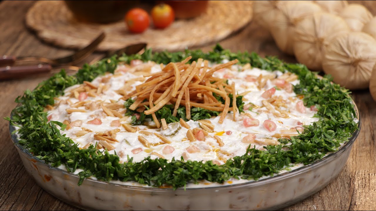 فتة الشاورما  بطريقة  و طعم عالمي شهي 😋 🥰