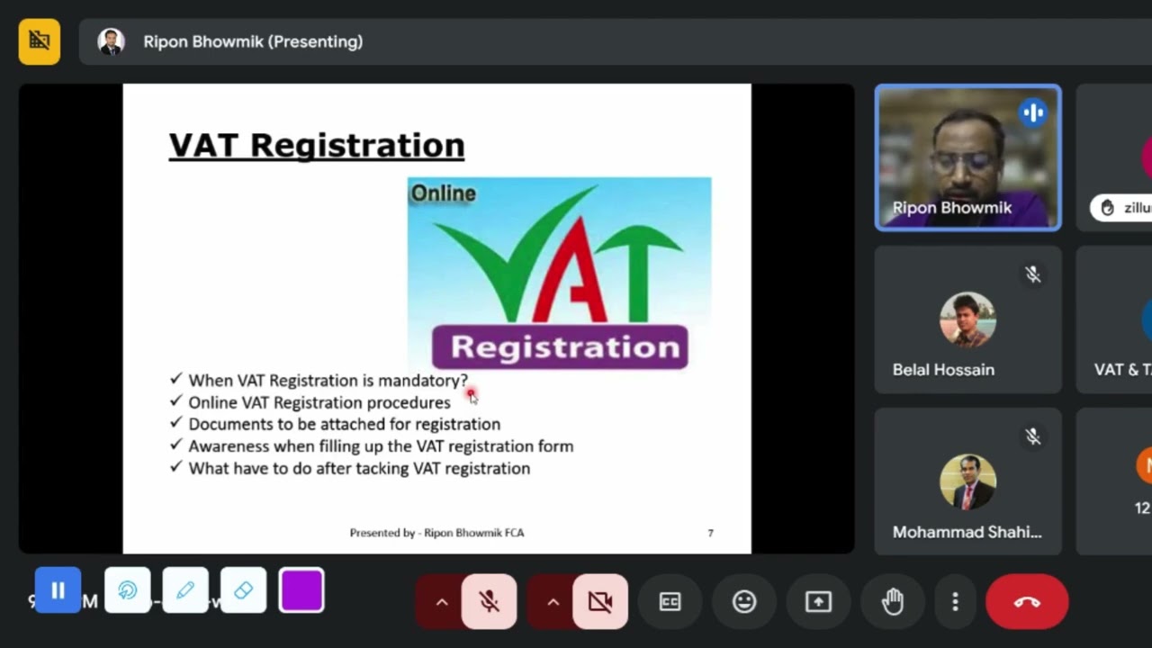 VAT & Tax Management Training | Exclusive Orientation Class | PIBS